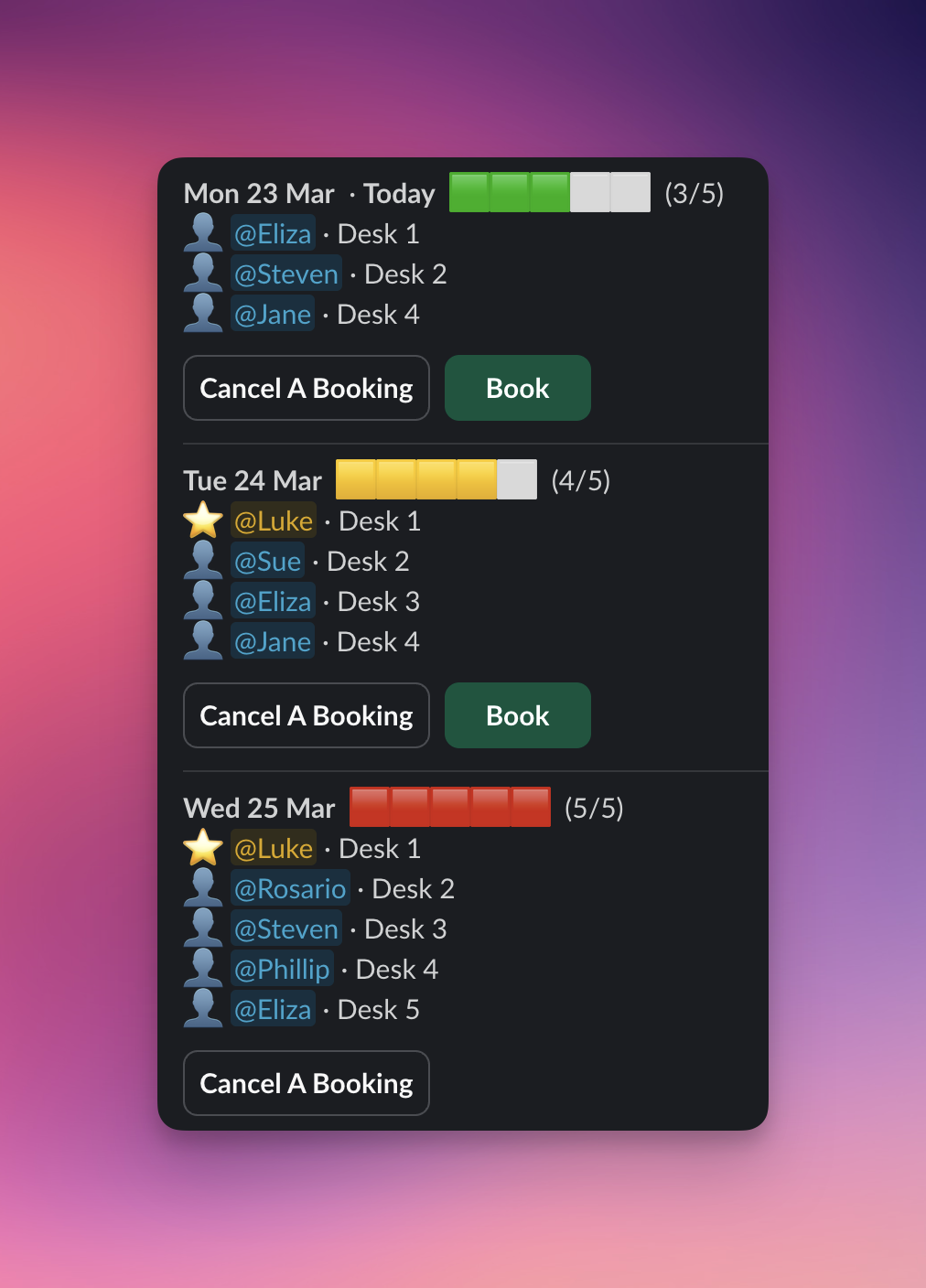 Step 3: Your team starts booking — FlexiDesk setup